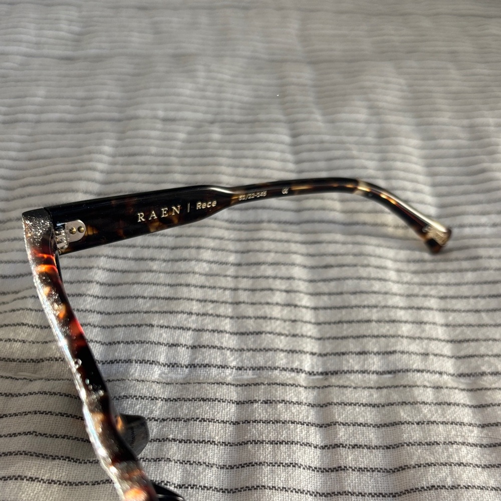 RAEN RECE Tortoise Pattern Eyewear NWOT $175+